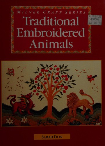 Traditional embroidered animals by Sarah Don cover