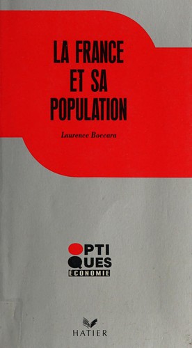 La France et sa population by Laurence Boccara cover