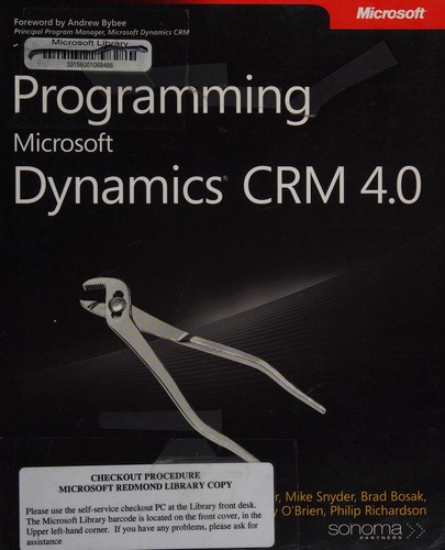 Programming Microsoft Dynamics CRM 4.0