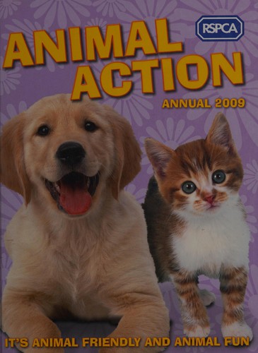 Animal action annual 2009 by Sarah Evans cover