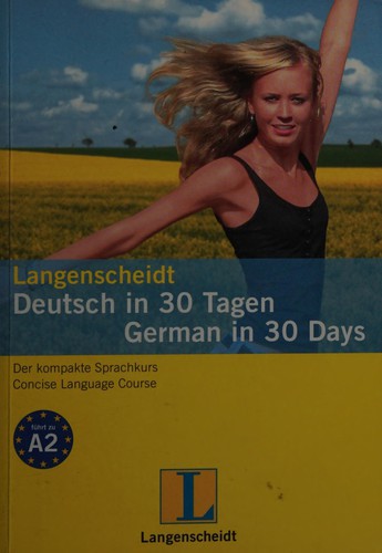 Langenscheidt Deutsch in 30 Tagen by Christoph Obergfell cover