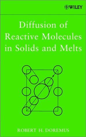 Diffusion of Reactive Molecules in Solids and Melts