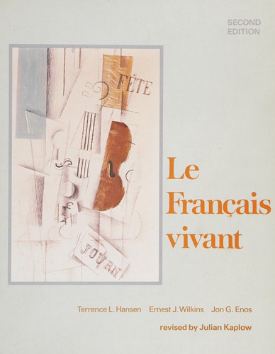 Le français vivant by Terence Leslie Hansen cover