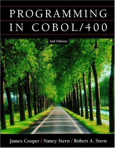 Programming in COBOL/400