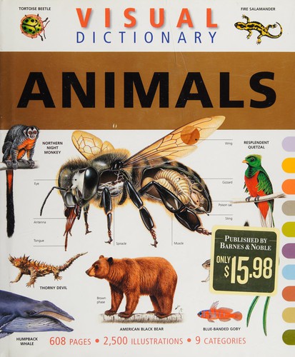 Visual dictionary by Barnes & Noble Books cover