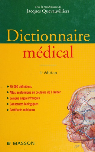 Dictionnaire médical by J. Quevauvilliers, Abe Fingerhut cover