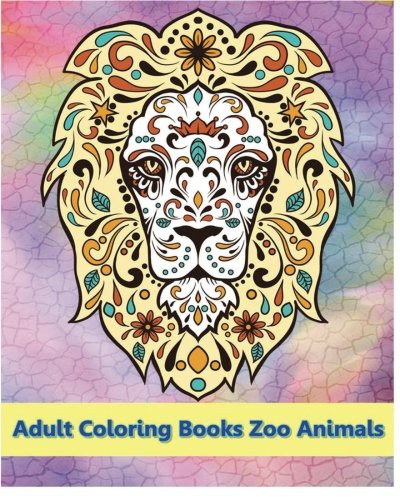 Adult Coloring Books Zoo Animals by James Linc cover