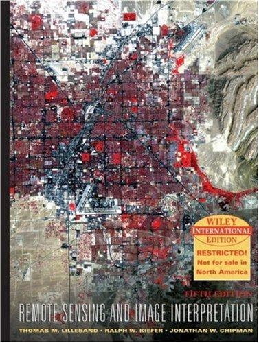 Remote sensing and image interpretation