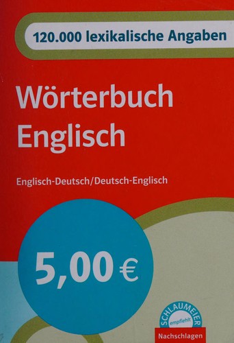 Wörterbuch Englisch by  cover