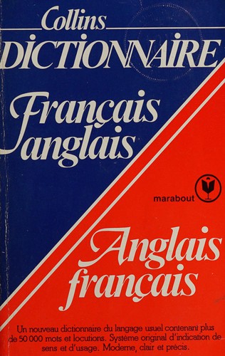 Dictionnaire Collins français/anglais, anglais/français by Pierre-Henri Cousin cover