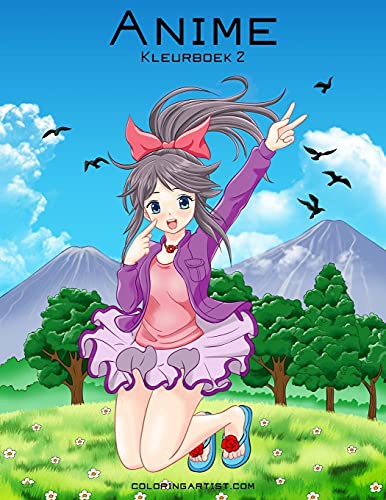 Anime Kleurboek 2 by Nick Snels cover