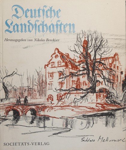 Deutsche Landschaften by Nikolas Benckiser cover