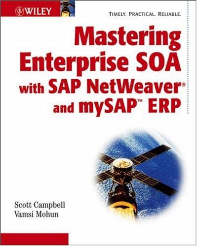 Mastering enterprise SOA with SAP NetWeaver and mySAP ERP by Scott Campbell, Vamsi Mohun cover