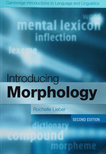 Introducing Morphology