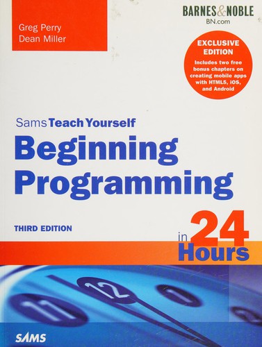 Sams teach yourself beginning programming in 24 hours