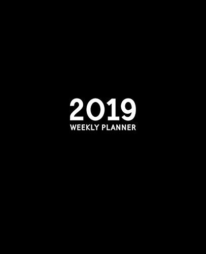 2019 Weekly Planner : 19x23cm  Portable Format Weekly & Monthly 12 Month Planner