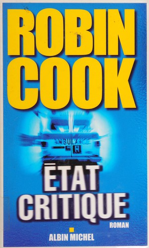 État critique by Robin Cook cover