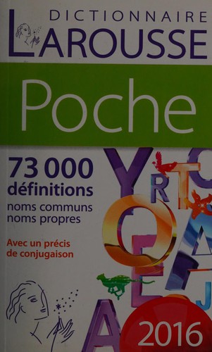 Le dictionnaire Larousse de poche 2016 by Collectif cover