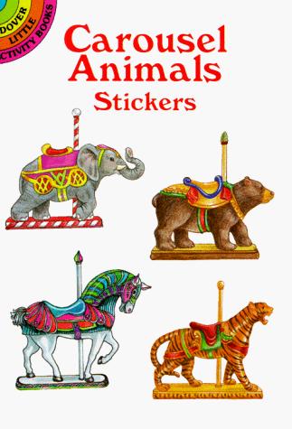 Carousel Animals Stickers by Judy Johnson cover