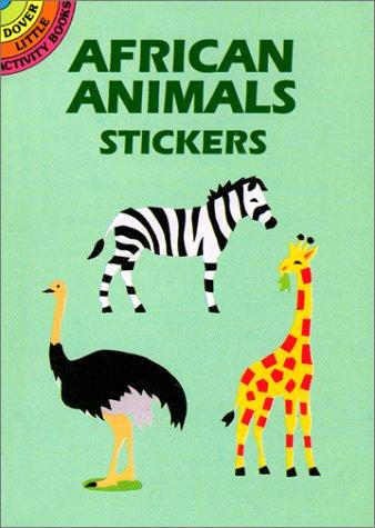 African Animals Stickers by Winky Adam cover