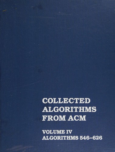 Collected algorithms from ACM
