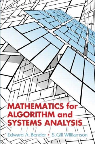 Mathematics for algorithm and systems analysis