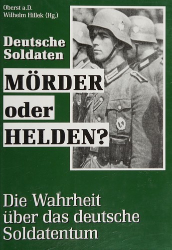 Deutsche Soldaten, Mörder oder Helden? by  cover