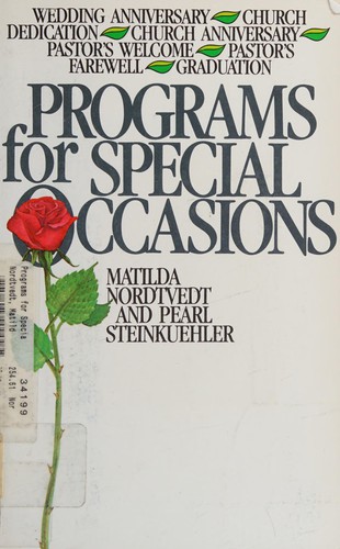 Programs for all occasions