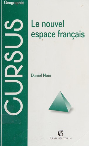 Le nouvel espace français by Daniel Noin cover