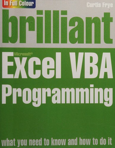 Brilliant Excel VBA Programming