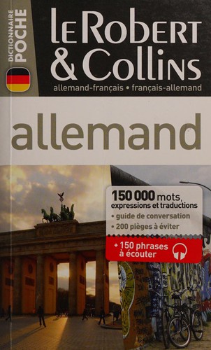 Le Robert & [et] Collins poche, allemand by  cover