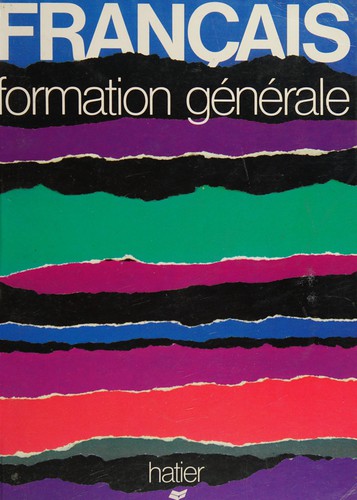 Français, formation générale by Dominique Giovacchini cover