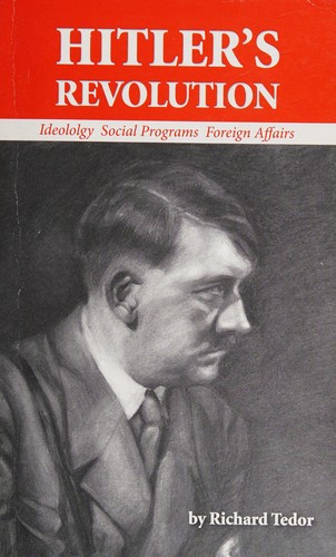 Hitler's revolution by Richard Tedor cover