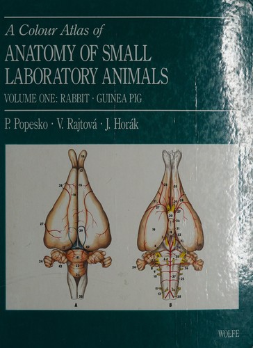 A colour atlas of the anatomy of small laboratory animals by Peter Popesko, Viera Rajtova, Jindrich Horak cover