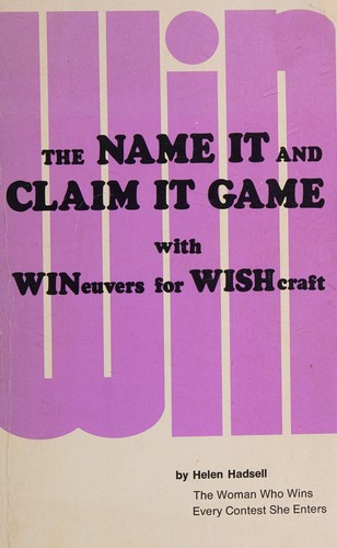 The Name It and Claim It Game