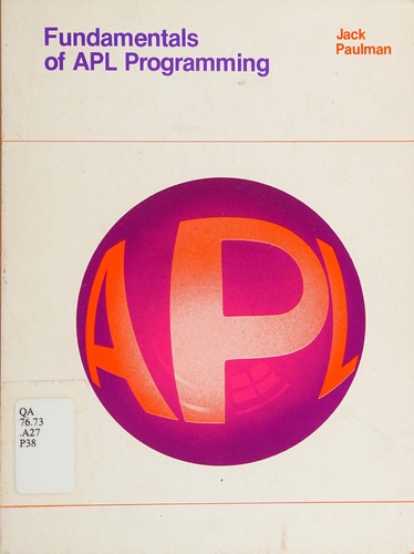 Fundamentals of APL programming