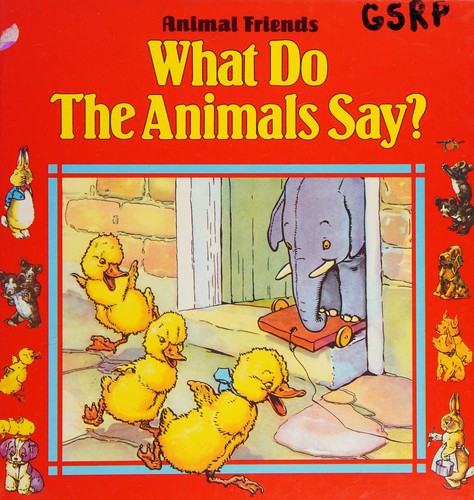 What Do the Animals Do? by Joshua Morris cover