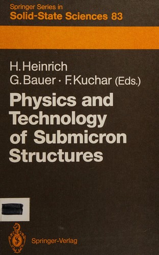 Physics and technology of submicron structures