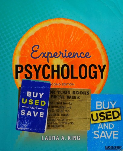 Experience psychology by Laura King, Laura A. King cover
