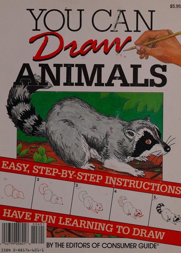 You can draw animals by Consumer Guide cover