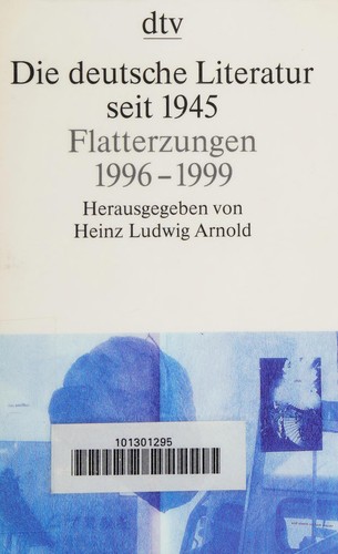 Die Deutsche Literatur 1945-1960 by Heinz Ludwig Arnold cover