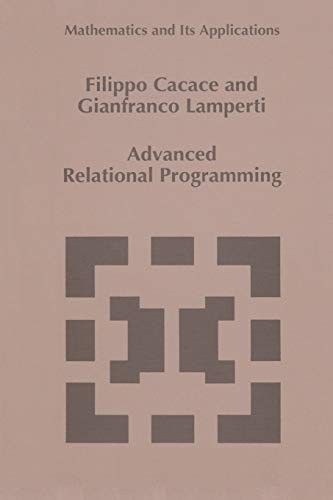 Advanced relational programming