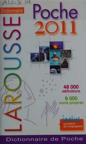 Dictionnaire poche 2011 by Librairie Larousse cover