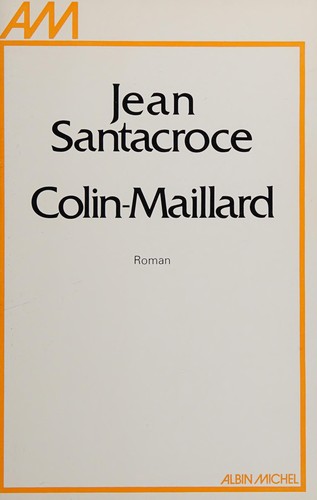 Colin-Maillard by Jean Santacroce cover