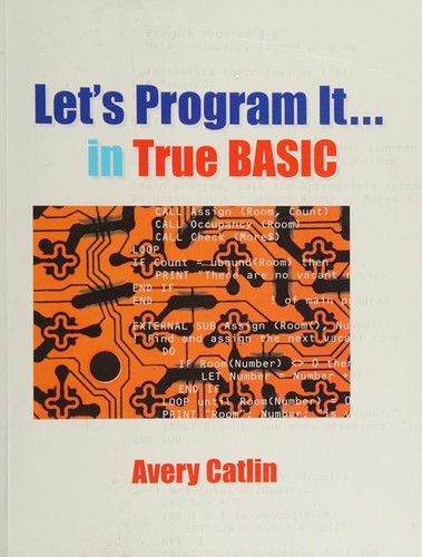 Let's program it ... in True BASIC