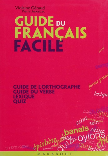 Le guide du français facile by Violaine Géraud cover