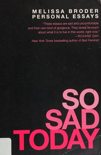 So sad today