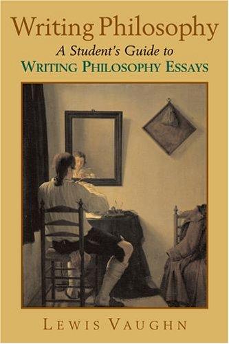 Writing philosophy