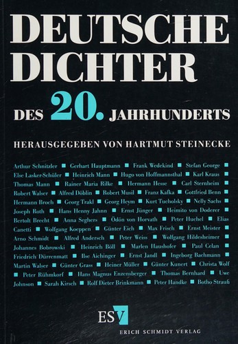 Deutsche Dichter des 20. Jahrhunderts by Hartmut Steinecke cover