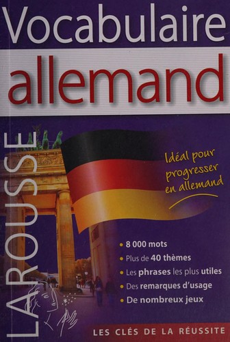 Vocabulaire allemand by Claude Nimmo, Beata Assaf cover